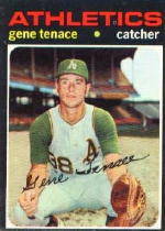 1971 Topps Baseball Cards      338     Gene Tenace